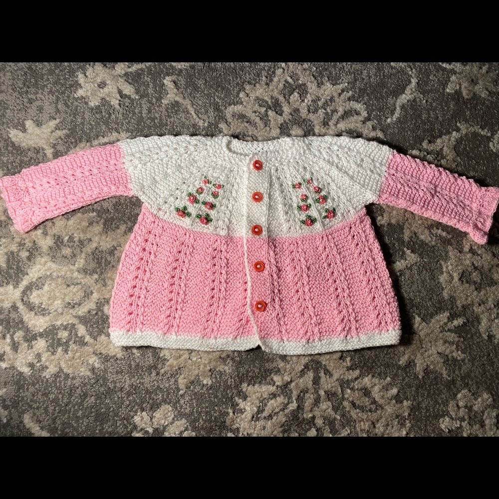 Kids Rosie HANDMADE crochet sweater